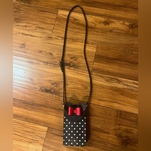 Disney X Kate Spade New York Minnie Mouse North South Flap Phone Crossbody